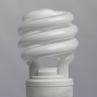 Close-up of an Energy Efficient Lightbulb
